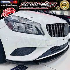 LIP SPOILER EXTENSION ΕΜΠΡΟΣ ΠΡΟΦΥΛΑΚΤΗΡΑ MERCEDES BENZ W176 STANDARD (2013-2015) | Street Boys - Car Tuning Shop |-thumb-2