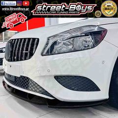 LIP SPOILER EXTENSION ΕΜΠΡΟΣ ΠΡΟΦΥΛΑΚΤΗΡΑ MERCEDES BENZ W176 STANDARD (2013-2015) | Street Boys - Car Tuning Shop |-thumb-3