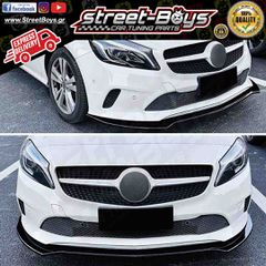 LIP SPOILER EXTENSION ΕΜΠΡΟΣ ΠΡΟΦΥΛΑΚΤΗΡΑ MERCEDES BENZ W176 STANDARD FACELIFT (2016-2018) | Street Boys - Car Tuning Shop |-thumb-1