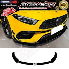 LIP SPOILER EXTENSION ΕΜΠΡΟΣ ΠΡΟΦΥΛΑΚΤΗΡΑ MERCEDES BENZ W177 AMG A45 (2018-2022) | Street Boys - Car Tuning Shop |