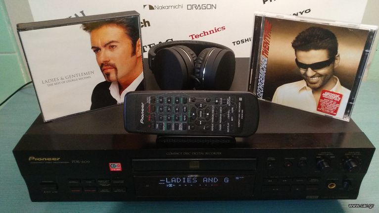 PIONEER PDR 609 CD RECORDER + REMOTE CONTROL