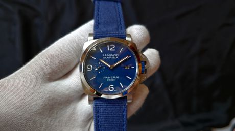 Panerai marina e-steel blue  -   Ανδρικο ρολοι χειρος κορυφαιας ποιοτητας 3A replica.