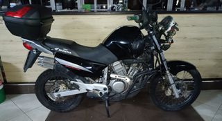 Honda XL 650V Transalp '07 RALLY TOURING * Μπαγκαζιέρα GIVI - Κεντρικό Στάντ - Κάγκελα*