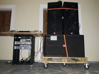 JBL ΣΕΤ SUBWOOFER & ΗΧΕΙΑ - SRX728S & JRX125 ΣΕ ΑΡΙΣΤΗ ΚΑΤΑΣΤΑΣΗ