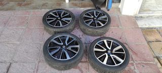 ΖΑΝΤΟΛΑΣΤΙΧΑ 19'' NISSAN QASHQAI J11 2013 -2021 ( 225/45/R19 - 5Χ114  7,0J ΕΤ40 )