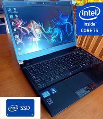 Toshiba Portege R830 Core i5 με Windows 10  και  RAM 6GB  με δίσκο SSD 240GB και Intel HD Graphics3000 οθόνη 13.3'