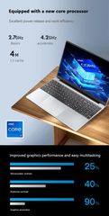 Ultra-thin laptop 15.6-inch Intel Core i7 8500Y laptop 12GB RAM 512GB SSD,Windows 11,fingerprint unlock ,Intel UHD Graphics 620,bt,Camera,Fingerprint Recognition