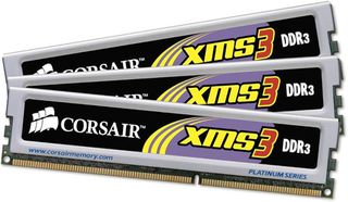 Μνήμη Corsair Platinum Series 6GB DDR3 (3x2GB) 1600MHz