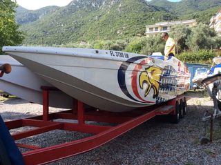 Ταχύπλοο 2005 AMERICAN OFFSHORE 3100 CATAMARAN DUAL HULL-thumb-1