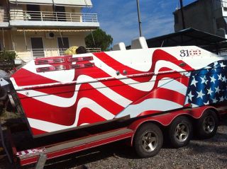 Ταχύπλοο 2005 AMERICAN OFFSHORE 3100 CATAMARAN DUAL HULL-thumb-5