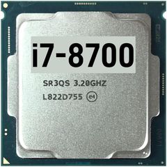 Intel Core i7-8700 3.2GHz Επεξεργαστής 6 Πυρήνων για Socket 1151 rev 2 Tray