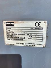 Κομπρεσέρ Αέρος-Αεροσυμπιεστές Atlas 1996 ATLAS COPCO ZR 90 ΚΟΧΛΙΟΦΟΡΟ-thumb-1
