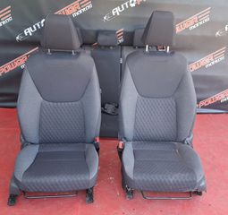 TOYOTA YARIS 2020-2025 ΚΑΘΙΣΜΑΤΑ ΠΙΣΩ (SET) ΥΒΡΙΔΙΚΟ   ΚΑΘΙΣΜΑΤΑ ΕΜΠΡΟΣ ΑΡΙΣΤΕΡΟ-ΔΕΞΙΟ ΜΕ ΑΕΡΟΣΑΚΟΥΣ ΚΑΙ ΚΛΕΙΣΤΡΑ A2*