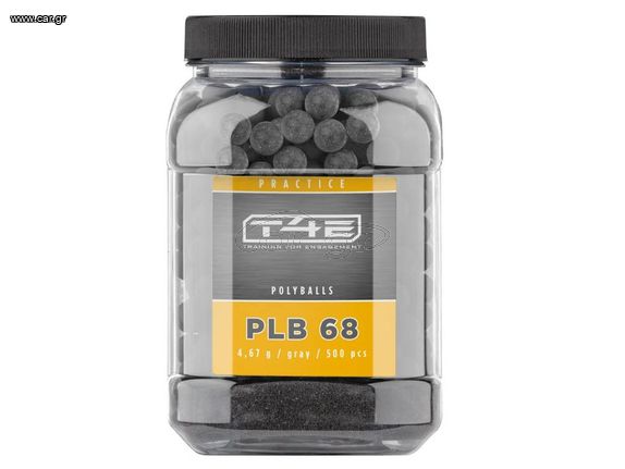Βλήματα T4E Practice PLB Polyballs Cal.68 (500 pcs) 2.4509