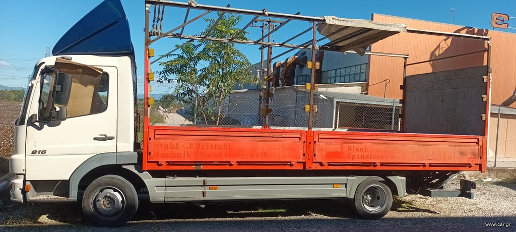 Καρότσα Κουρτίνα Mercedes-Benz 2006 Atego 180Ps