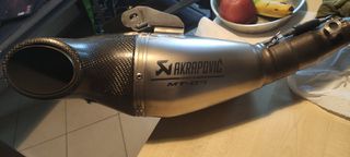 MT 07 ACRAPOVIC TITANIUM 2014-20