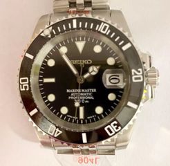 SEIKO MOD SUBMARINE αυτόματο NH35Α μπρασελέ jubilee αδιάβροχο ολοκαίνουργιο
