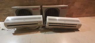 πωλούνται δύο air condition sanyo 9αρια τιμή 300 ευρώ