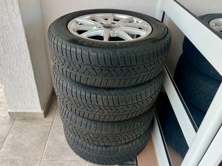 Ζάντες αλουμινίου Mercedes 180 με ελαστικά χειμερινά-thumb-1