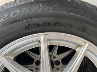 Ζάντες αλουμινίου Mercedes 180 με ελαστικά χειμερινά-thumb-5