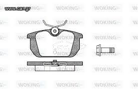 Τακάκια πίσω A.ROMEO 145/6 FIAT BRAVO/A MAREA PUNTO 1 GT