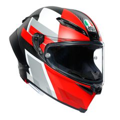 PISTA GP RR AGV COMPETIZIONE CARBON WHITE/RED