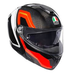 SPORTMODULAR AGV MULTI PLK SHARP CARBON/RED/WHITE