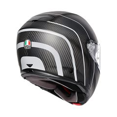 SPORTMODULAR AGV REFRACTIVE CARBON/SILVER-thumb-3