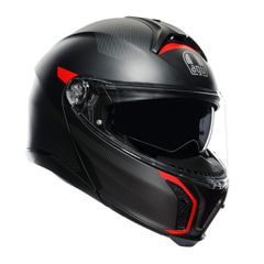 TOURMODULAR AGV E2206 MULTI FREQUENCY MATT GUNMETAL/RED