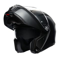 TOURMODULAR AGV E2206 MPLK SOLID MATT BLACK-thumb-2