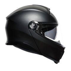 TOURMODULAR AGV E2206 MPLK SOLID MATT BLACK-thumb-1