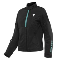 RISOLUTA AIR TEX LADY JACKET BLACK/ACQUA-GREEN