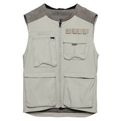 DJADO TEX VEST MOREL/FEATHER-GRAY