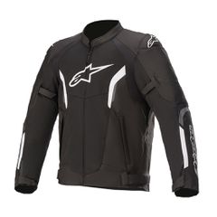 AST V2 AIR JACKET ALPINESTARS BLACK/WHITE