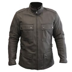 SUPERFLY 2 LEATHER JACKET DAINESE DARK BROWN