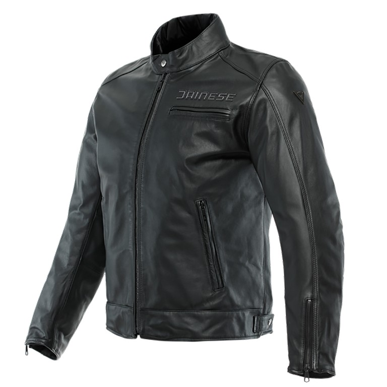 ZAURAX LEATHER JACKET DAINESE BLACK