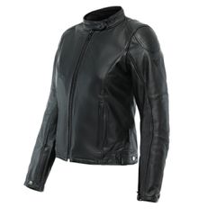 ELECTRA LADY LEATHER JACKET DAINESE BLACK