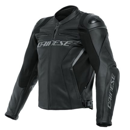 RACING 4 LEATHER JACKET DAINESE BLACK/BLACK