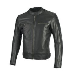 BONNEVILLE SECA LEATHER JACKET BLACK