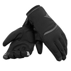 PLAZA 2 UNISEX D-DRY GLOVES DAINESE BLACK/BLACK