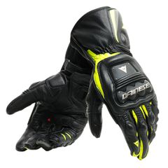 STEEL-PRO GLOVES DAINESE BLACK/FLUO-YELLOW