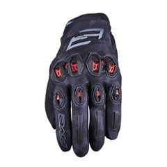 STUNT EVO 2 FIVE GLOVES CAMO BLACK/RED