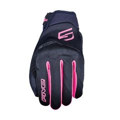 GLOBE EVO LADY FIVE GLOVES BLACK/PINK