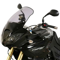 MRA TOURING WINDSHIELD "TΜ" TRIUMPH TIGER 1050 / SE / SPORT '06-'15 - SMOKE GREY