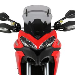 MRA VARIOTOURING WINDSHIELD "VT" DUCATI MULTISTRADA 1200 '13-'14 - SMOKE GREY
