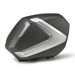 GIVI V37 TECH ΖΕΥΓΟΣ ΠΛΑΙΝΕΣ ΒΑΛΙΤΣΕΣ MONOKEY BLACK/ALUMINIUM/SMOKE ΑΝΑΚΛΑΣΤΗΡΕΣ