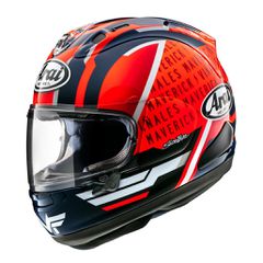 ARAI RX-7V EVO REPLICA MAVERICK RED