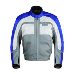 WIND MESH JACKET RICHA GREY/BLUE