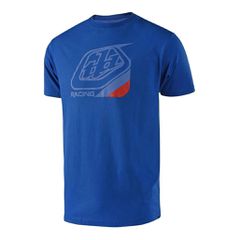 PRECISION T-SHIRT TROY LEE DESIGNS VIVID BLUE/RED