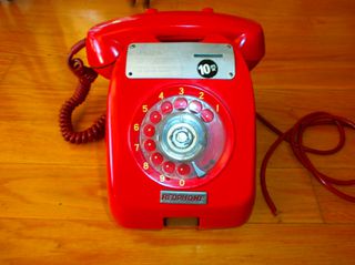 REDPHONE ΚΟΚΚΙΝΟ ΚΕΡΜΑΤΟΤΗΛΕΦΩΝΟ ΟΤΕ 1972